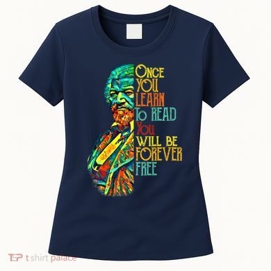 Frederick Douglass Black Leader Quote Black History Month Women's T-Shirt