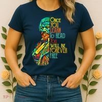 Frederick Douglass Black Leader Quote Black History Month Women's T-Shirt thumb 2