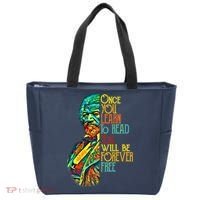 Frederick Douglass Black Leader Quote Black History Month Tote Bag thumb 0
