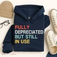 Fully Depreciated But Still In Use Funny Accounting Quote Hoodie thumb 4