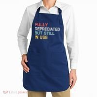Fully Depreciated But Still In Use Funny Accounting Quote Apron thumb 2