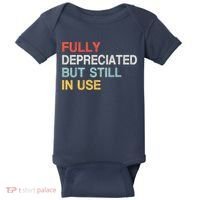 Fully Depreciated But Still In Use Funny Accounting Quote Baby Bodysuit thumb 0