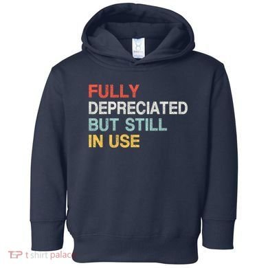 Fully Depreciated But Still In Use Funny Accounting Quote Toddler Hoodie