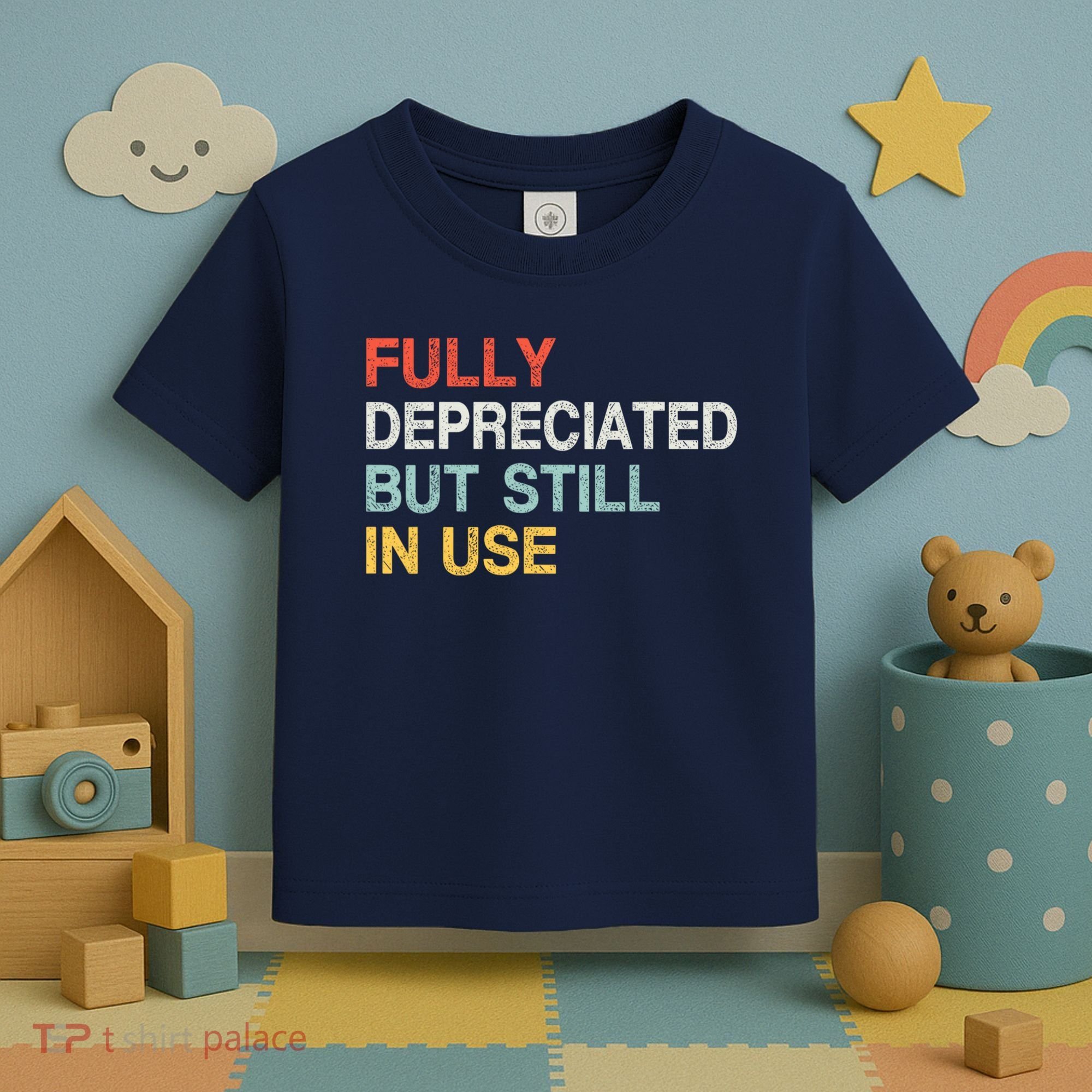 Fully Depreciated But Still In Use Funny Accounting Quote Toddler T-Shirt