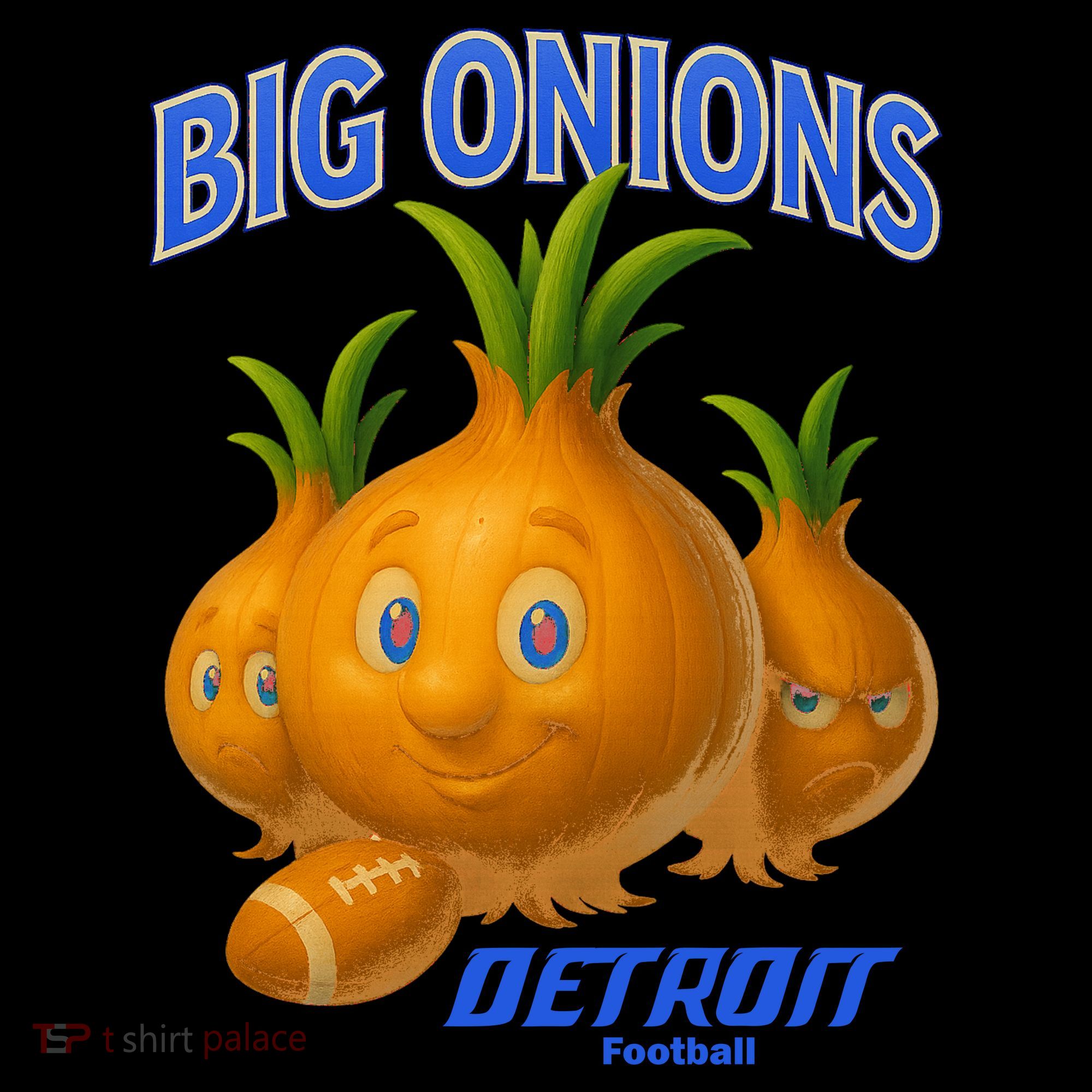 Funny Detroit Big Onions Football Coffee Mug