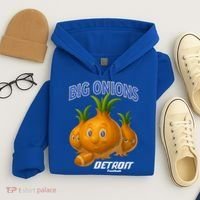 Funny Detroit Big Onions Football Hoodie thumb 4