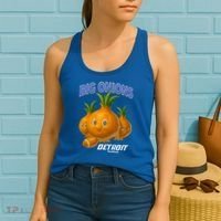 Funny Detroit Big Onions Football Women's Tank Top thumb 2