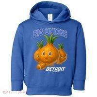 Funny Detroit Big Onions Football Toddler Hoodie thumb 0