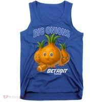 Funny Detroit Big Onions Football Tank Top thumb 0