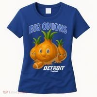 Funny Detroit Big Onions Football Women's T-Shirt thumb 0