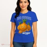 Funny Detroit Big Onions Football Women's T-Shirt thumb 4