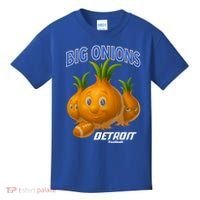 Funny Detroit Big Onions Football Kids T-Shirt thumb 0