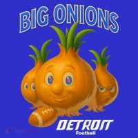 Funny Detroit Big Onions Football Kids T-Shirt thumb 4
