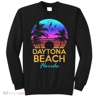 Florida Daytona Beach Sunset Vintage Sweatshirt