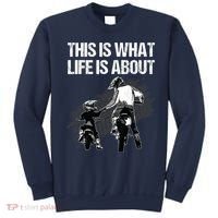Funny Dirt Bike Art For Men Dad Boys Kid Motorcycle Lover Sweatshirt thumb 0