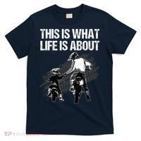 Funny Dirt Bike Art For Men Dad Boys Kid Motorcycle Lover T-Shirt thumb 0