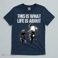 Funny Dirt Bike Art For Men Dad Boys Kid Motorcycle Lover T-Shirt thumb 5