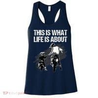 Funny Dirt Bike Art For Men Dad Boys Kid Motorcycle Lover Women's Tank Top thumb 0