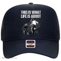 Funny Dirt Bike Art For Men Dad Boys Kid Motorcycle Lover Hat thumb 0