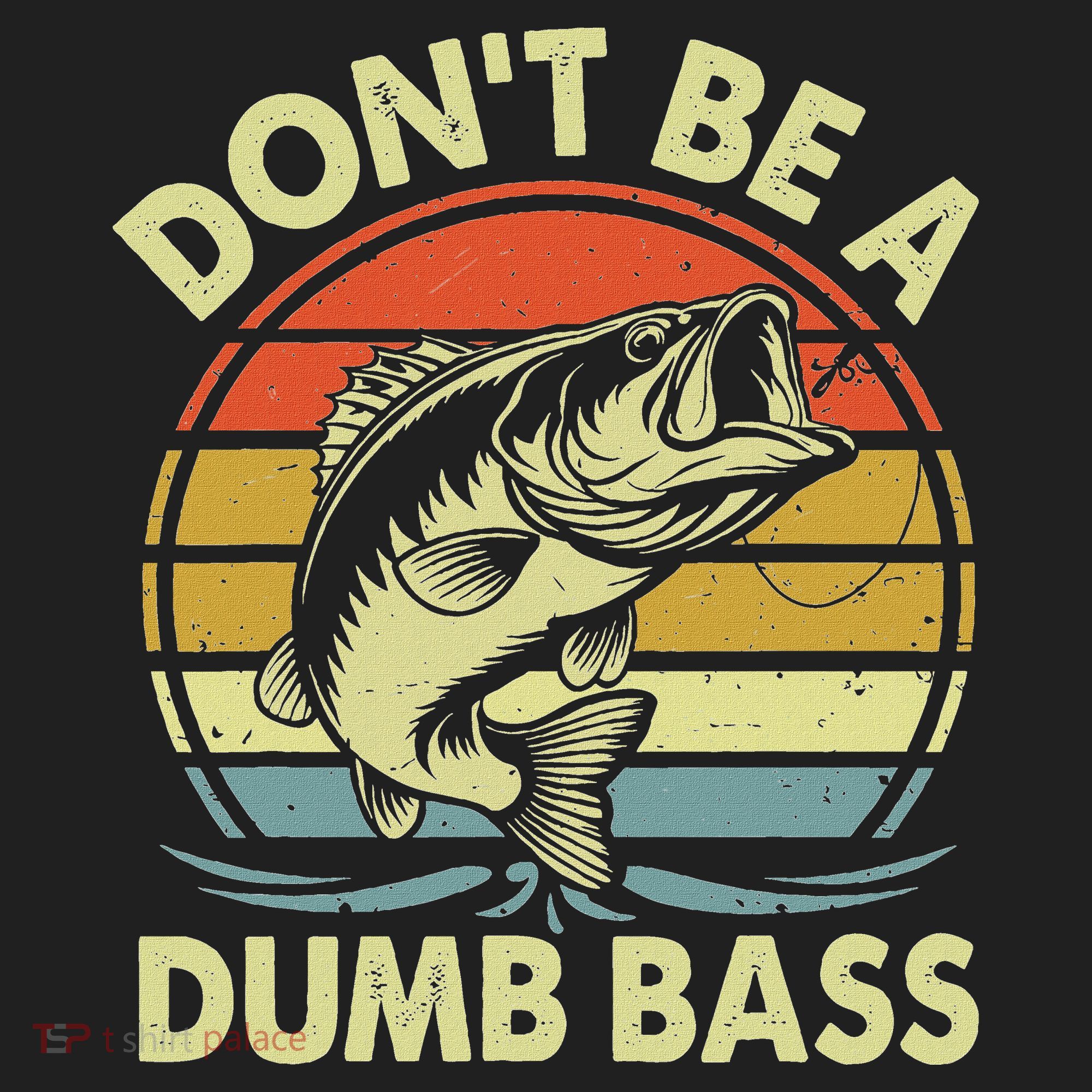 Fishing DonT Be Dumb Bass Beanie
