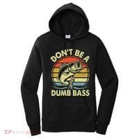 Fishing DonT Be Dumb Bass Women's Hoodie thumb 0