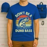 Fishing DonT Be Dumb Bass T-Shirt thumb 6