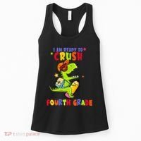 First Day Back To School N I Am Ready To Crush Fourth Grade Women's Tank Top thumb 0