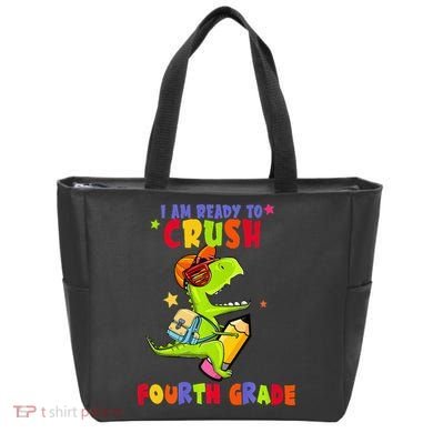 First Day Back To School N I Am Ready To Crush Fourth Grade Tote Bag