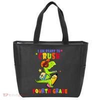 First Day Back To School N I Am Ready To Crush Fourth Grade Tote Bag thumb 0