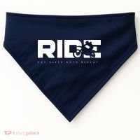 Funny Dirt Bike Motocross Apparel Motocross USA-Made Doggie Bandana thumb 0