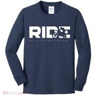 Funny Dirt Bike Motocross Apparel Motocross Kids Long Sleeve Shirt thumb 0