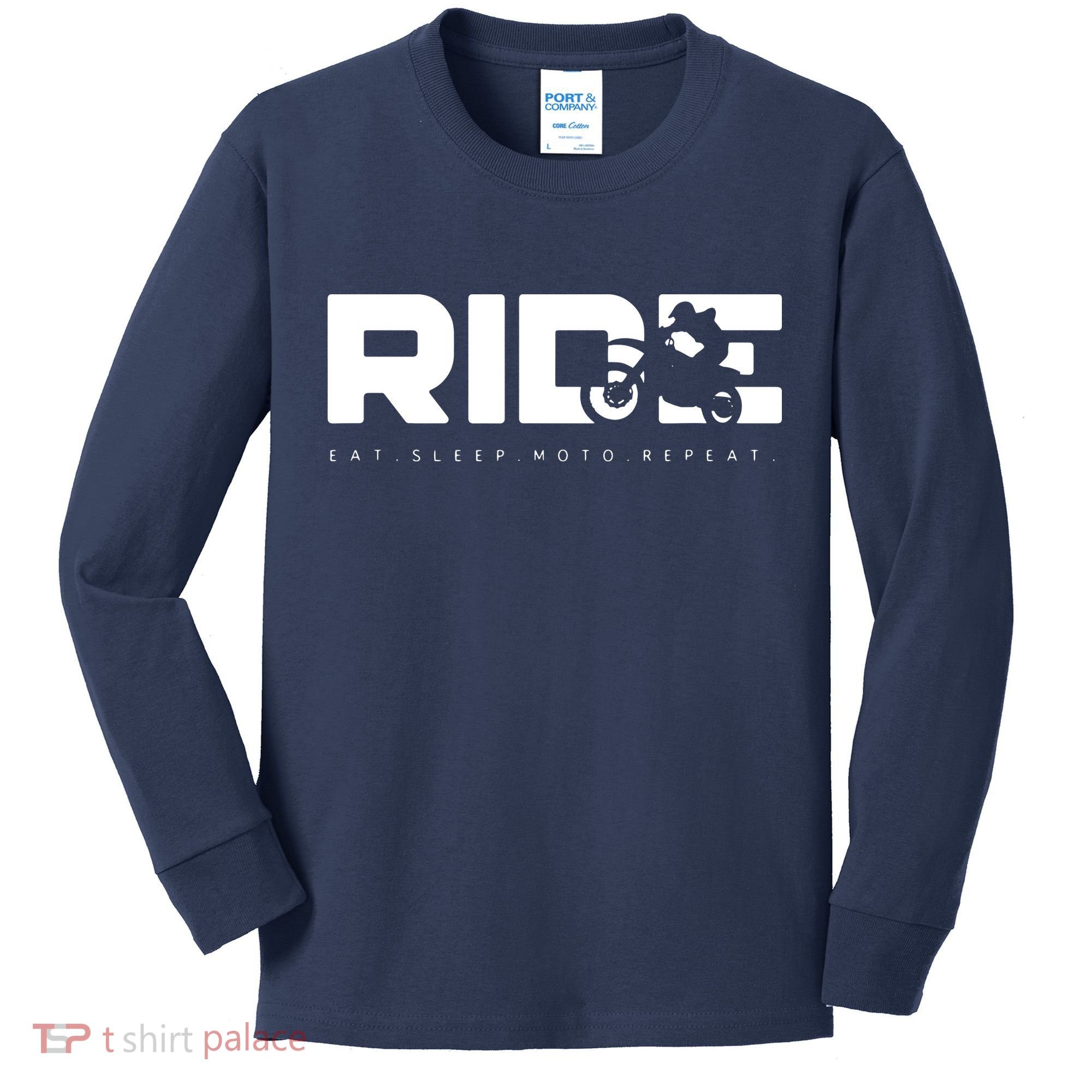 Funny Dirt Bike Motocross Apparel Motocross Kids Long Sleeve Shirt