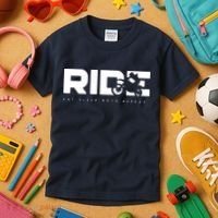 Funny Dirt Bike Motocross Apparel Motocross Kids T-Shirt thumb 3