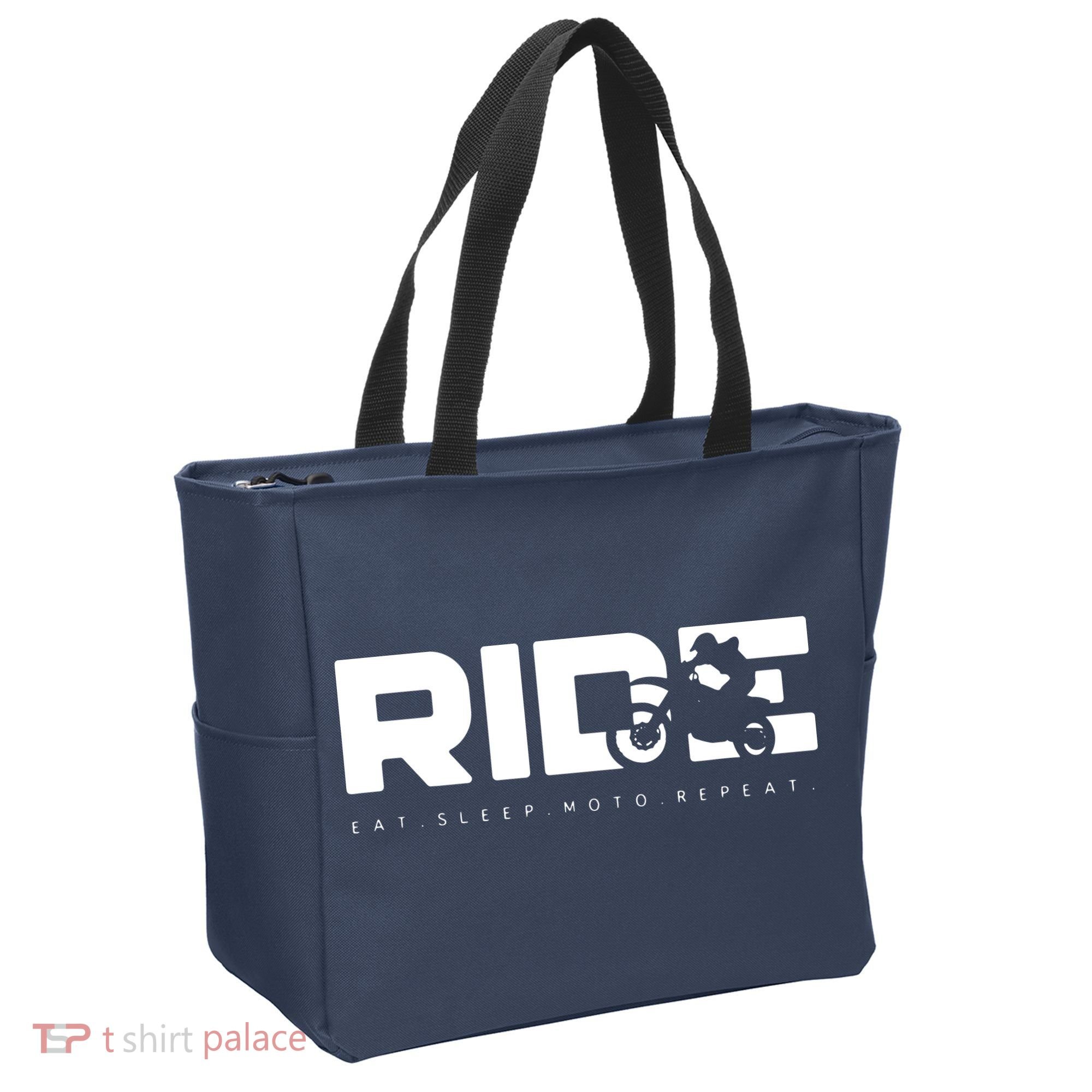Funny Dirt Bike Motocross Apparel Motocross Tote Bag
