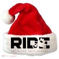 Funny Dirt Bike Motocross Apparel Motocross Santa Hat thumb 0