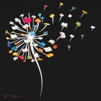 Funny Dandelion Books Gift For Reading Lover USA-Made Doggie Bandana thumb 2