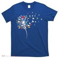 Funny Dandelion Books Gift For Reading Lover T-Shirt thumb 0