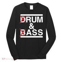 Funny Drum & Bass / Rum & Ass Lovers Long Sleeve Shirt thumb 0