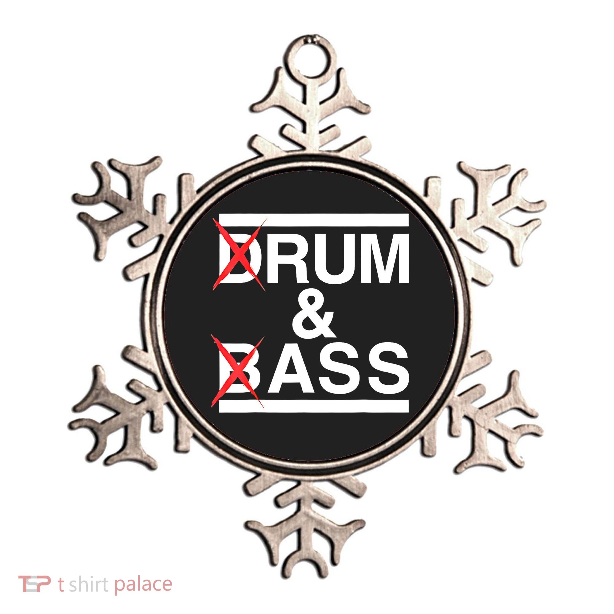 Funny Drum & Bass / Rum & Ass Lovers Ornament