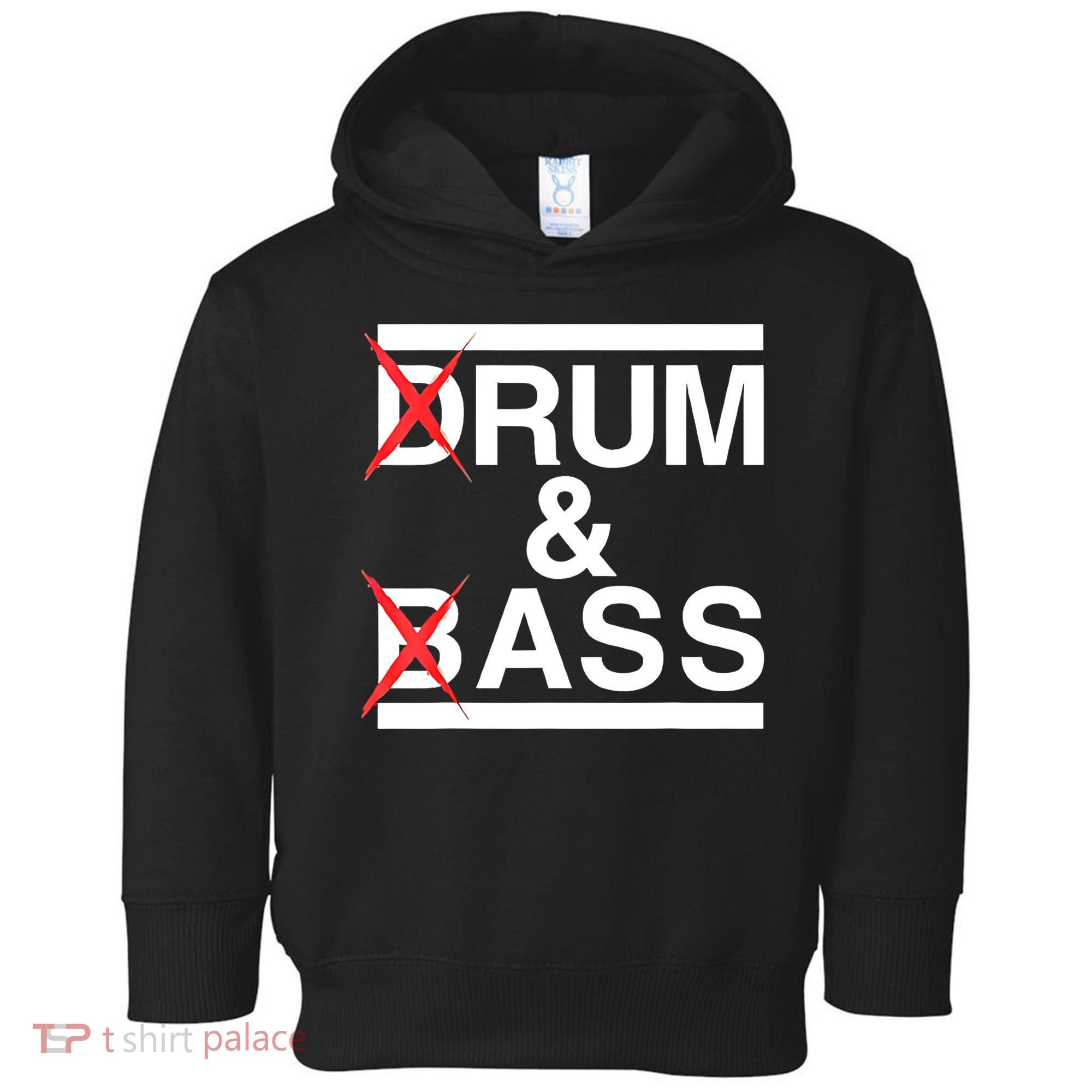 Funny Drum & Bass / Rum & Ass Lovers Toddler Hoodie