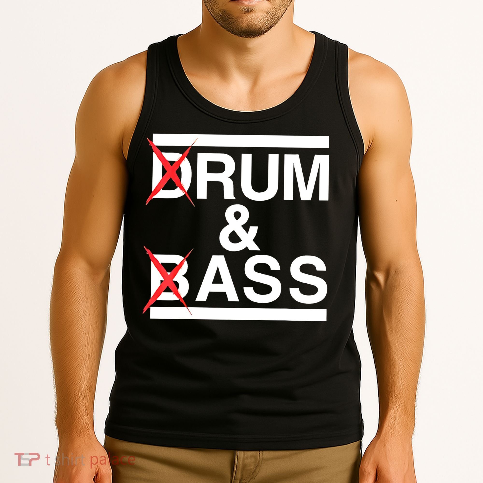 Funny Drum & Bass / Rum & Ass Lovers Tank Top