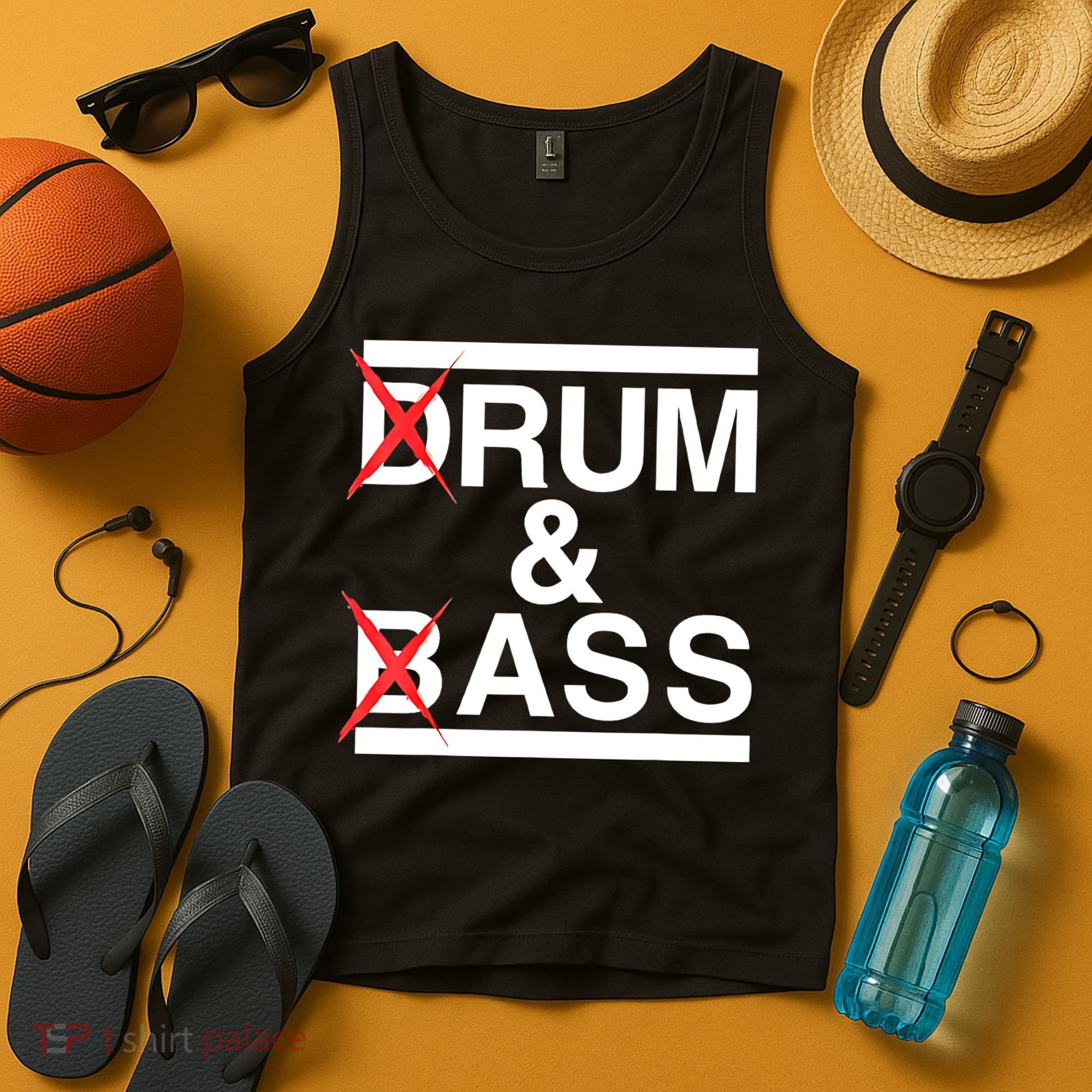 Funny Drum & Bass / Rum & Ass Lovers Tank Top