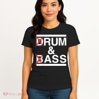 Funny Drum & Bass / Rum & Ass Lovers Women's T-Shirt thumb 4