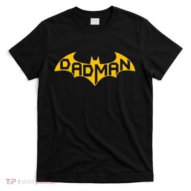 Funny Dad Birthday Present Idea Dadman Son Birth T-Shirt