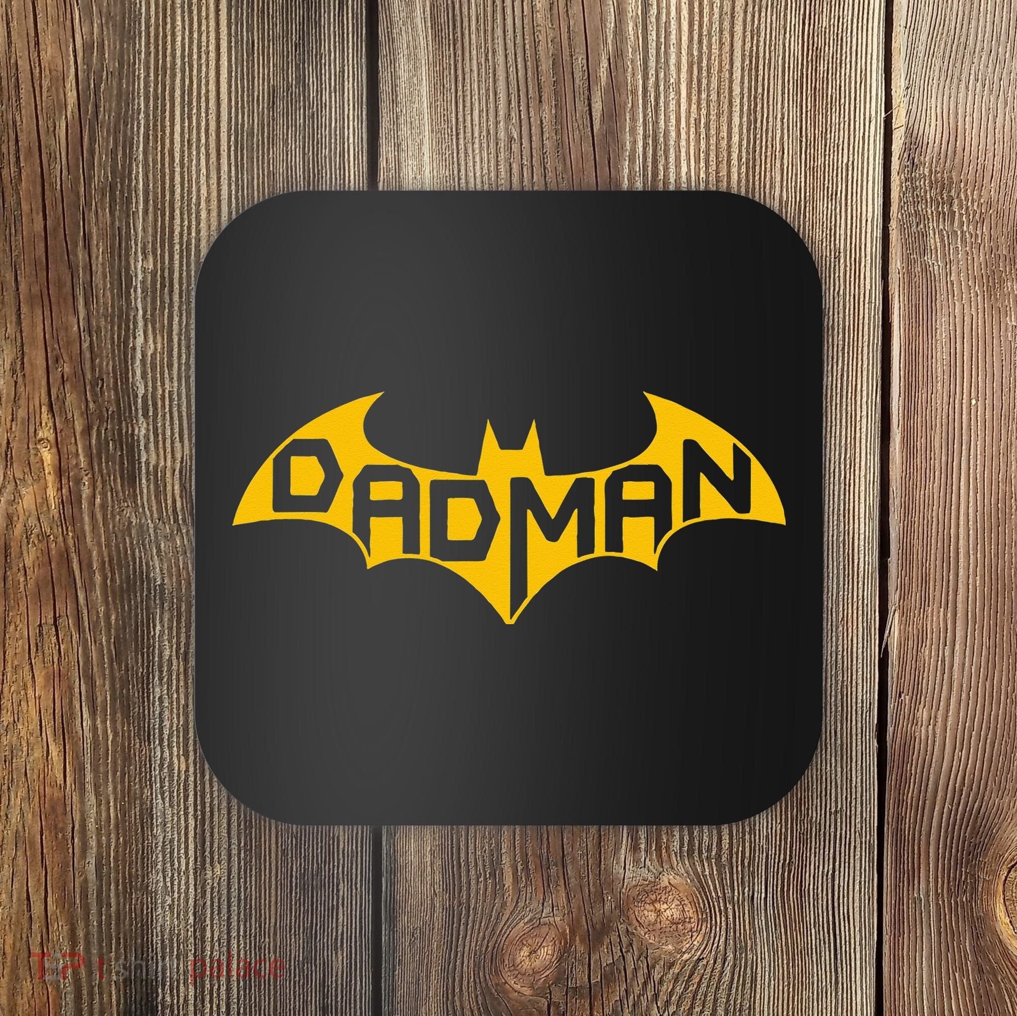 Funny Dad Birthday Present Idea Dadman Son Birth Coaster