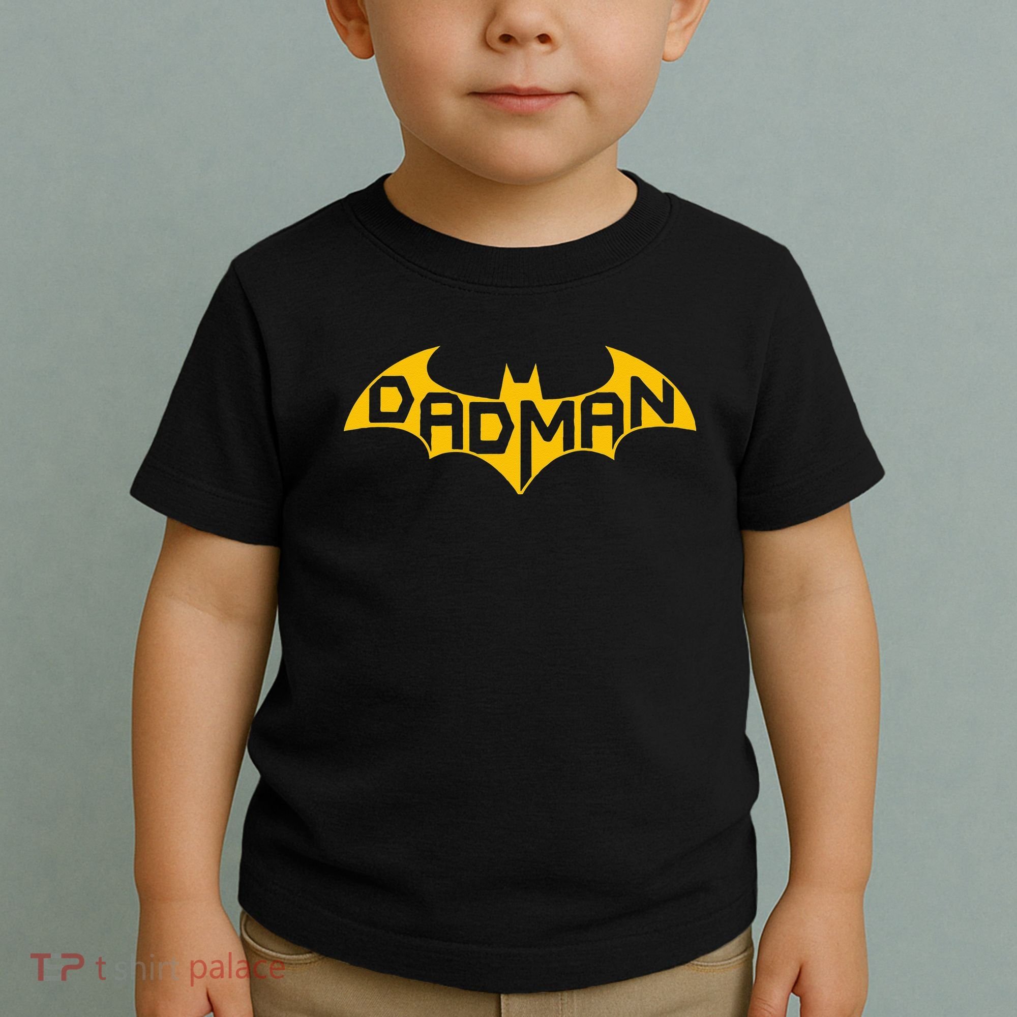 Funny Dad Birthday Present Idea Dadman Son Birth Toddler T-Shirt