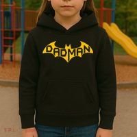 Funny Dad Birthday Present Idea Dadman Son Birth Kids Hoodie thumb 3