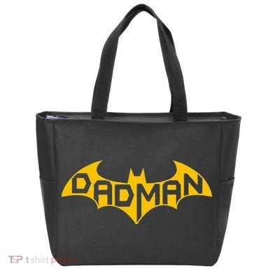 Funny Dad Birthday Present Idea Dadman Son Birth Tote Bag