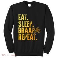 Funny Dirt Bike Art Motocross Biking Dirt Bike Sweatshirt thumb 0