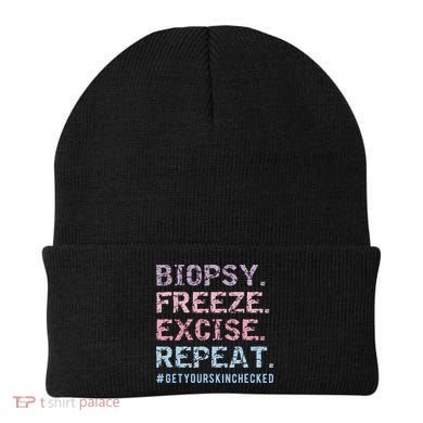 Funny Dermatologist Biopsy Freeze Excise Repeat Dermatology Beanie